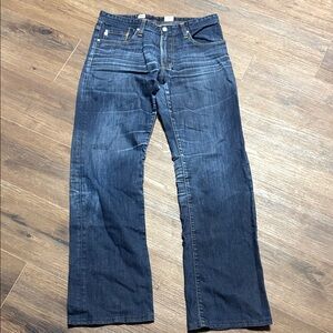 AG Adriano Goldschmied Dark Blue Relaxed Jeans - women’s size 31